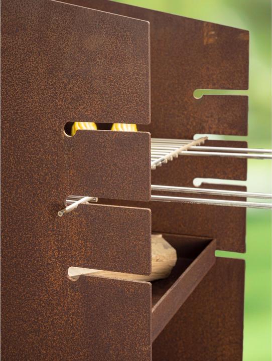 Produktbild Nouvel Feuersäule Trapez Corten (45 cm)
