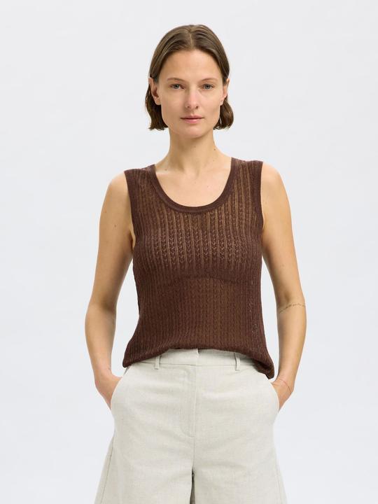 Actual product image Selected Homme Hanfmix Stricktop (L)