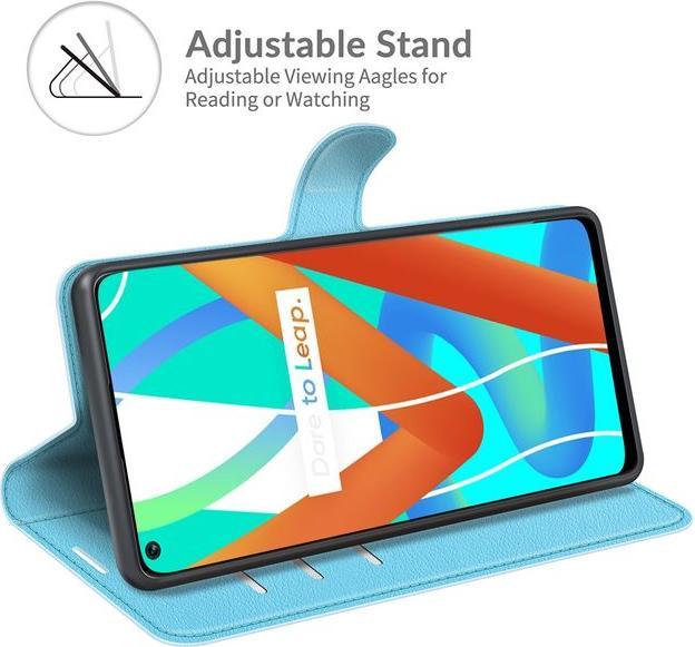 Actual product image MU Classic Litchi leather (Realme 8 5G)