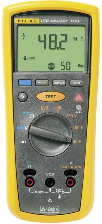 Fluke Isolationsmessgerät 1507 50 V, 100 V, 25 (CAT IV 600V)