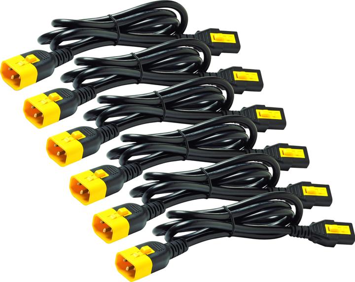 APC Jeu de câbles électriques verrouillables, 6 pièces