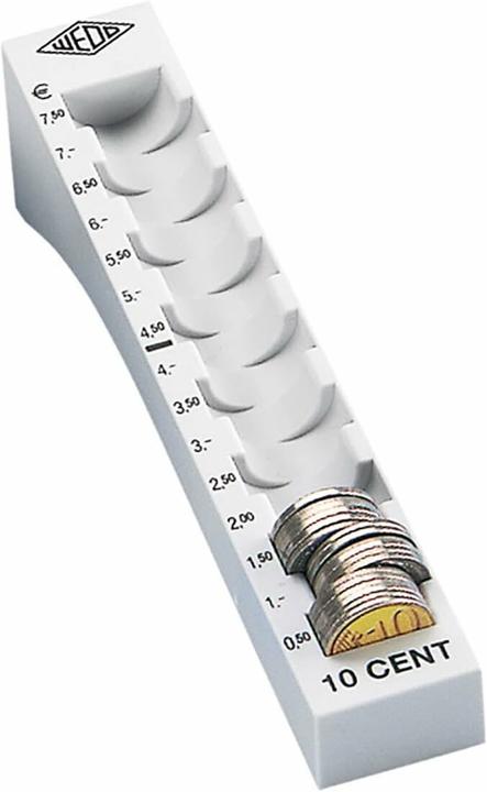 Produktbild Wedo Münzrillen 10 Cent (Münzzähler)