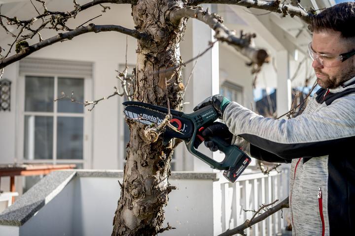 Actual product image Metabo MS 18 LTX 15 (Battery chain saw)