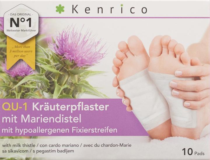 Produktbild Kenrico Kräuterpflaster mit Mariendistel Pfl (10 x)
