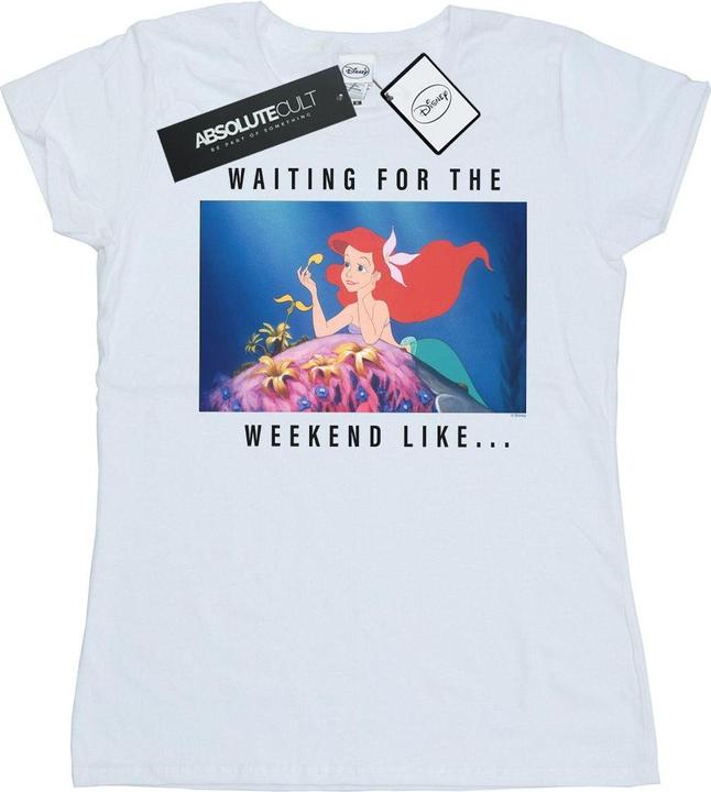 Immagine prodotto Disney Princess Ariel Waiting For The Weekend Maglietta Donna (XXL)