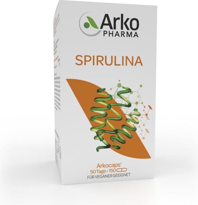 Produktbild Arkopharma Arkocaps Bio Spirulina Kapseln (150 Stück, Kapseln, 116 g)