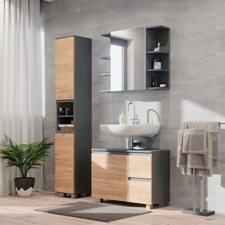 Actual product image Vicco J-Shape (30 x 30 x 190 cm)