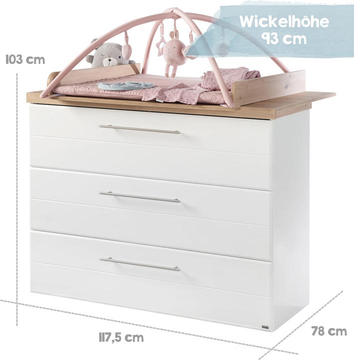 Produktbild Roba Nele (Babybett, Wickelkommode)