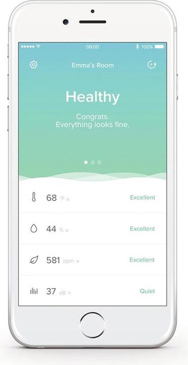 Actual product image Netatmo Healthy Home Coach Smart Home