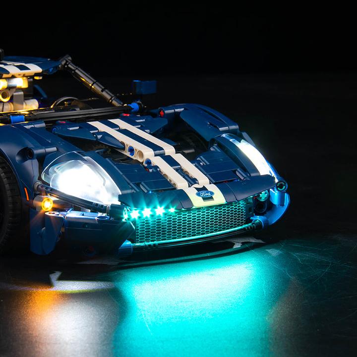 Immagine prodotto BrickBling LED Licht Set für LEGO Ford GT 2022 (42154) inkl. Fernbedienung