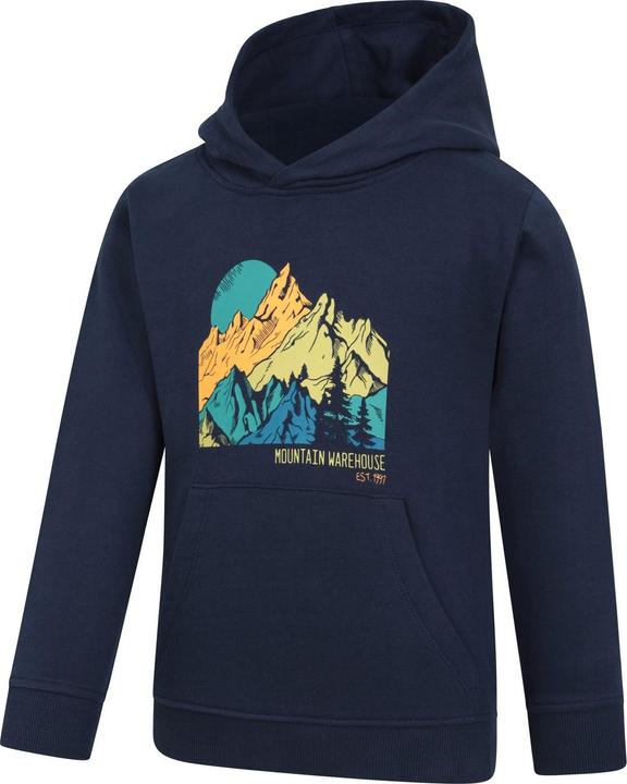 Actual product image Mountain Warehouse Childrens/Kids Mountain Landscape Hoodie (140)