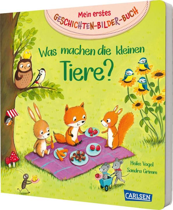 Produktbild Mein erstes Geschichten-Bilder-Buch: Was machen die kleinen Tiere? (Deutsch)