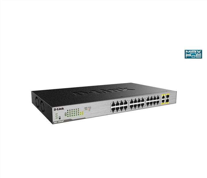 Image du produit D-Link 26-PORT LAYER2 POE+ GB SWITCH (24 Ports)