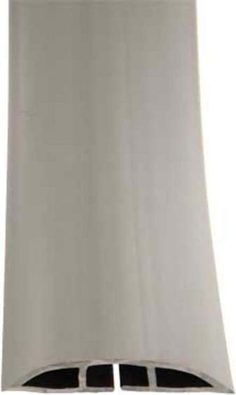 Rs Pro Cache-câble, pont de câble, Ø intérieur 7.4mm 7.4 x 3.8mm, 25,4 mm x 1.83m PVC, Gris (Pont de câbles, 183 cm)