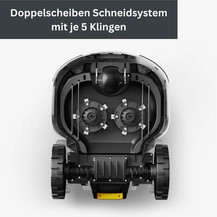 Actual product image Mammotion Yuka 2000 (2000 m², Without boundary wire)