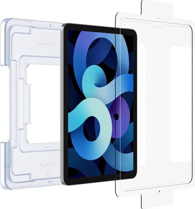 Produktbild Spigen tempered glass Glas.TR "EZ FIT" for iPad Air 4 2020 / 5 2022 (1 Stück, iPad Air 2020 (4. Gen))