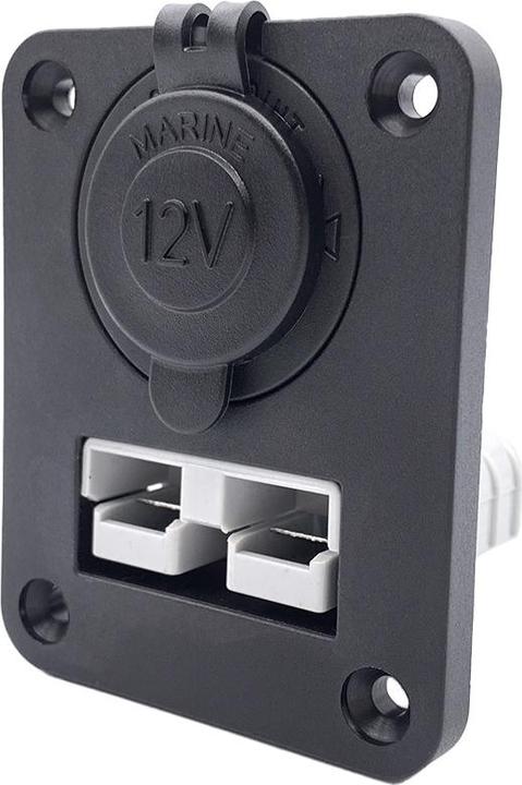 Produktbild Offgridtec Einbaurahmen Anderson Stecker - Zigarettenanzünder DS1011 (Solarstecker)