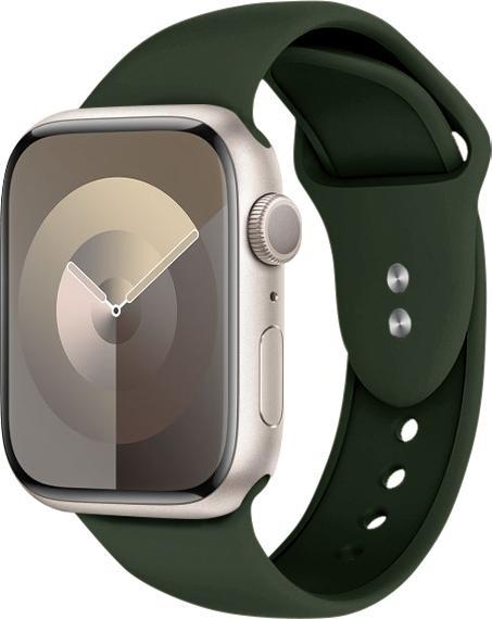 Actual product image Crong Liquid - Apple Watch Armband 38/40/41 mm (grün) (Liquid silicone)