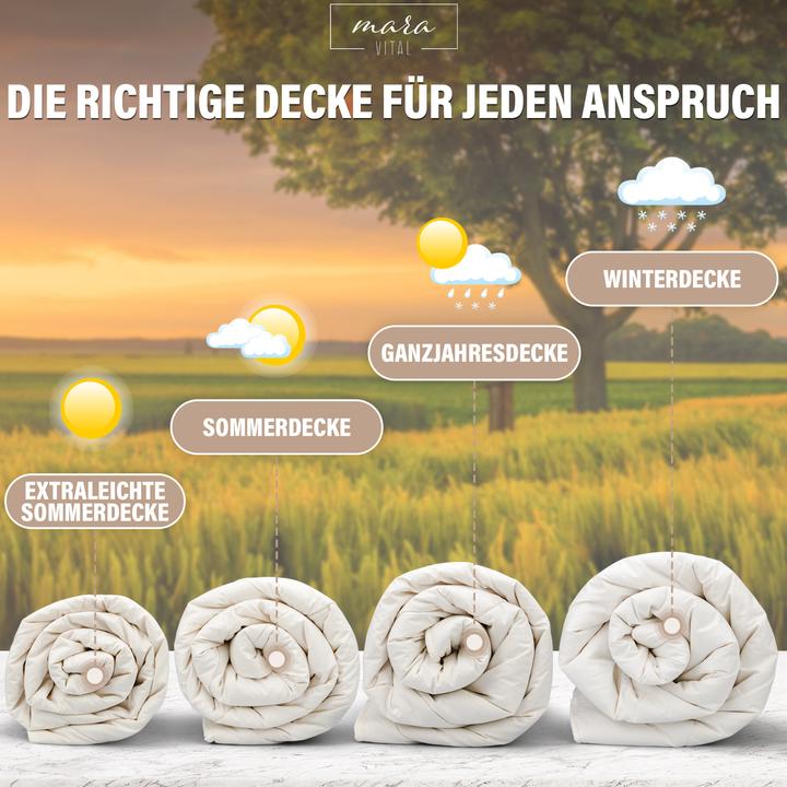 Image du produit Mara Vital Couverture en laine vierge (1 g, 135 x 200 cm)