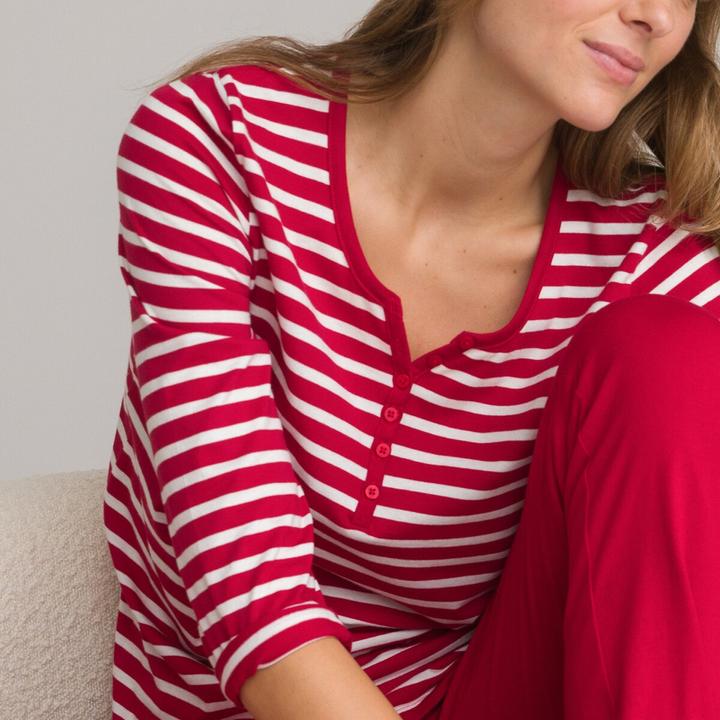 Actual product image La Redoute Collections Cotton Jersey Pyjamas (48, 50)