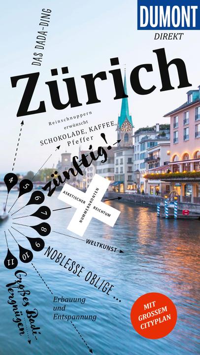 Produktbild direkt Reiseführer Zürich (Deutsch, Patrick Krause, Gabriele Schwieder, 2023)