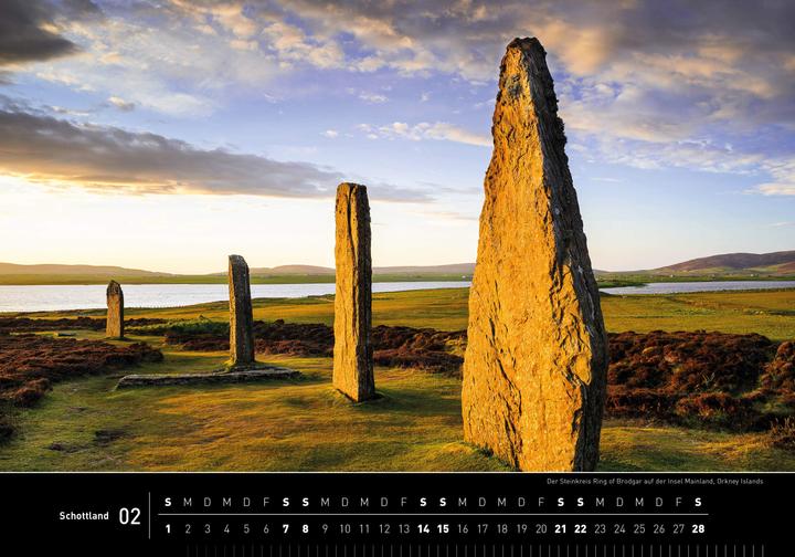 Produktbild Schottland Premiumkalender 2026 (50 x 35 cm, Deutsch)