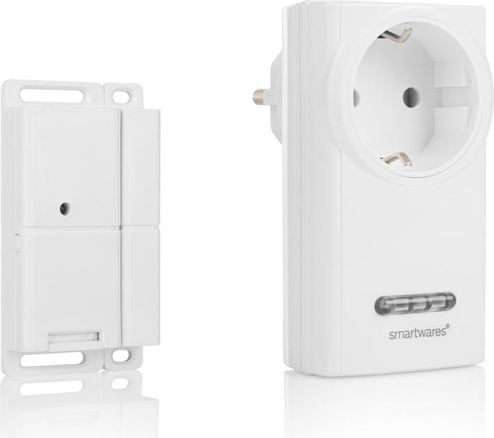 Produktbild Smartwares 10.043.95 Funksteckdose mit Magnetkontakt SH5-SET-KHC (Funkmodul)