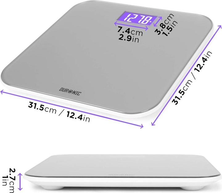 Produktbild Duronic Personenwaage BS603 (180 kg)