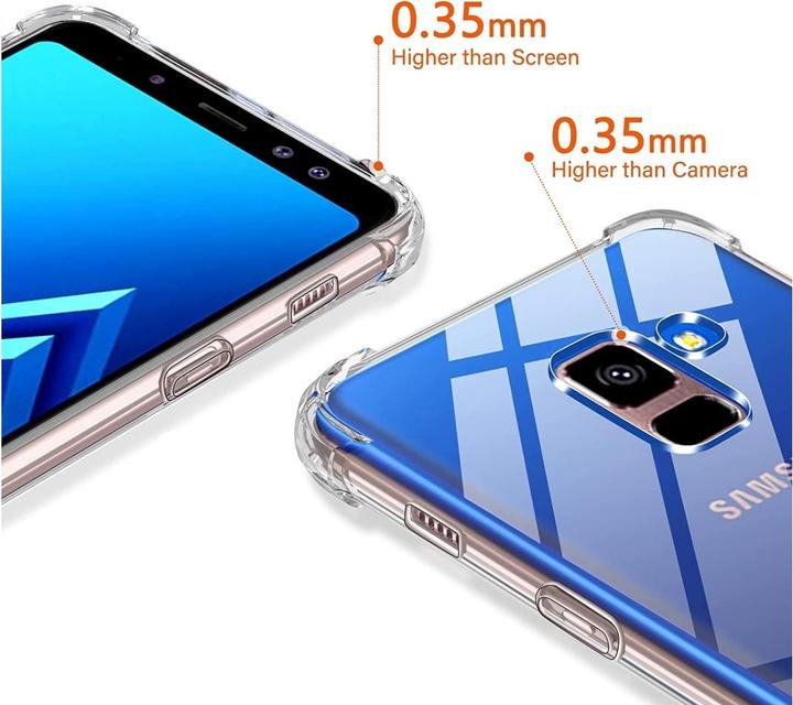 Image du produit Screenguard Samsung Galaxy A8 2018 Coque Crystal Soft Airbag Bumper (Samsung Galaxy A8 (2018))