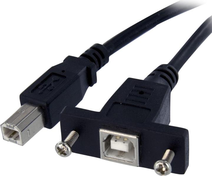 Immagine prodotto StarTech Cavo di 90cm da USB B a B - Bu/St - Cavo di estensione USB - Cavo di... (0.91 m, USB 2.0)