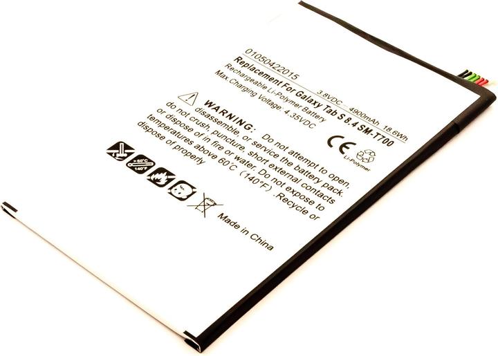 Image du produit AGI Batterie compatible avec Samsung SM-T707V - Batterie - 4.900 mAh
