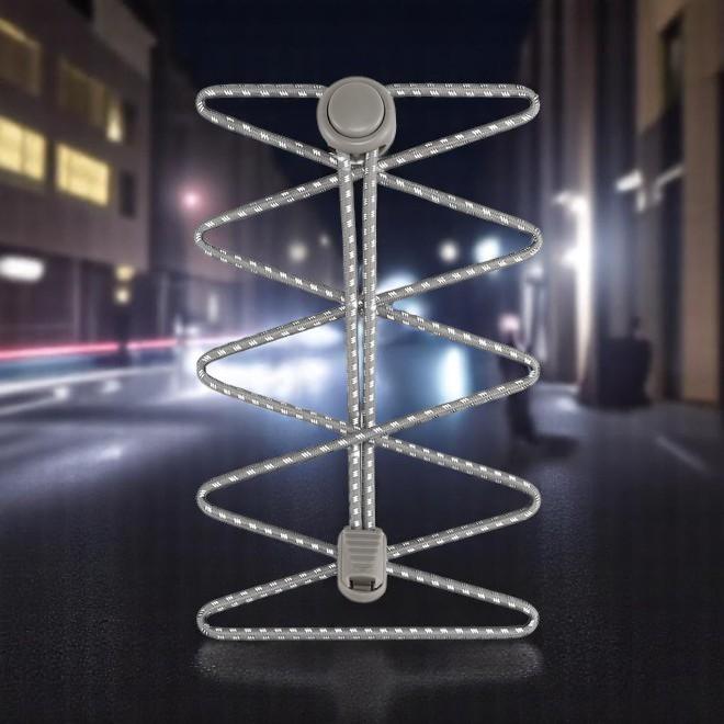 Image du produit LaceGodZ 1 Paar ReflectPro Series elastische, stark reflektierende Schnürsenkel (100 cm)