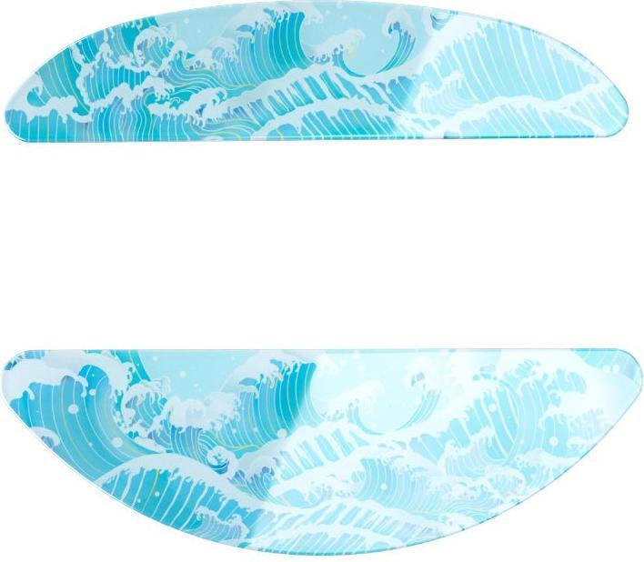 Actual product image Lamzu Glass Skates - Atlantis Mini Pro