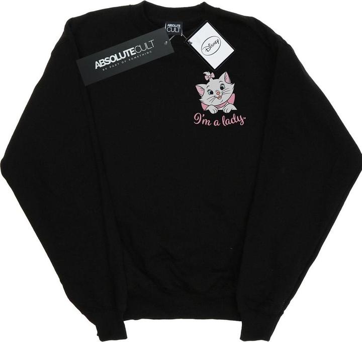 Immagine prodotto Disney Aristocats Marie I'm A Lady Breast Print Felpa Ragazze (152, 158)