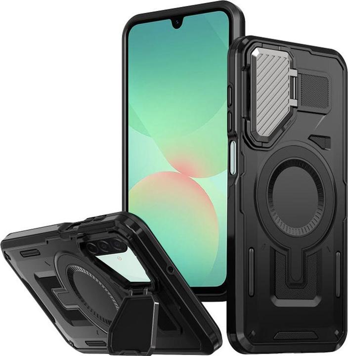 Actual product image Techsuit - CamVault MagSafe - Samsung Galaxy A26 5G - Black (Samsung Galaxy A26)