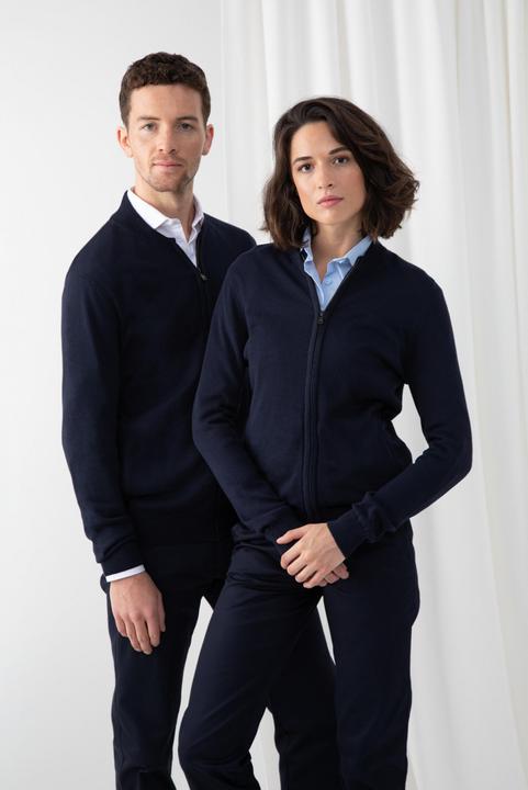 Produktbild Henbury Strickjacke mit Reissverschluss (XL)