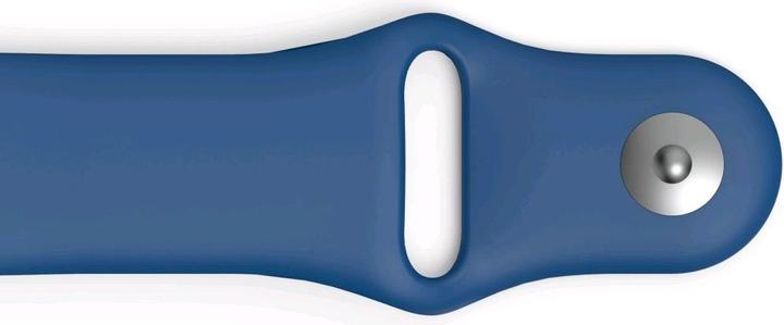 Produktbild Hama 00086231 Smartwatch-Zubehör Band Blau Silikon (Silikon, Rostfreier Stahl)