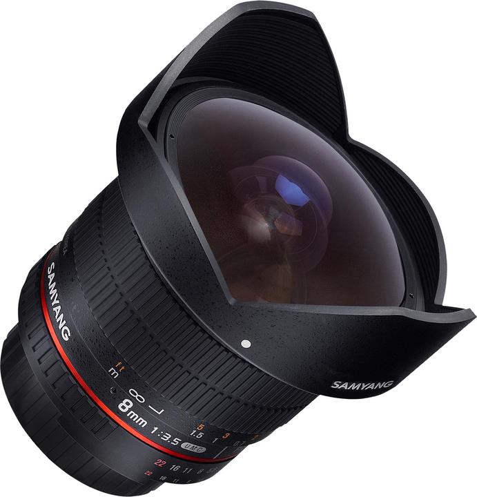 Produktbild Samyang 8mm f/3.5 Asph IF MC Fisheye CSII DH - Nikon F (Nikon F, APS-C / DX)
