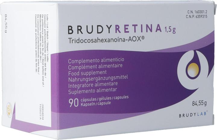 Produktbild Brudyretina Kapsel (90 Stück, Kapseln, 76.50 g)