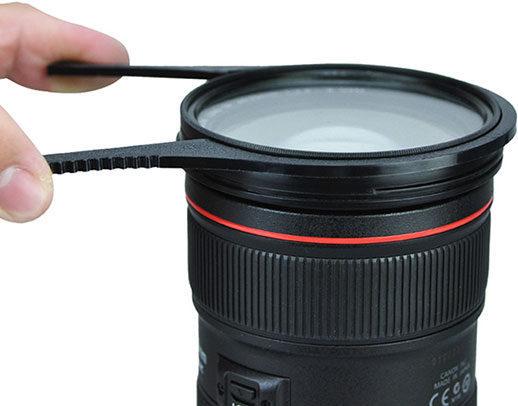 Immagine prodotto Caruba Morsetto per filtri extra large (82 95 mm) (2 pezzi) (Portafiltro obettivo, 95 mm)