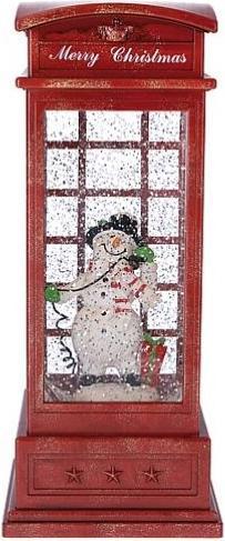 Image du produit Konstsmide Cabine téléphonique avec bonhomme de neige