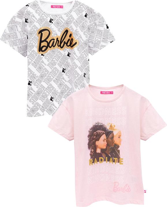 Image du produit Barbie Enfance Stronger Together Unity And Love Tshirt Set Fille (2Erpack) (140)
