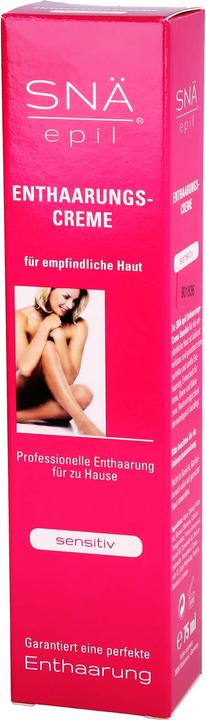 Produktbild Axisis SNÄ Epil Enthaarungs-Creme für empfindliche Haut, 75 ml Creme (75 ml)