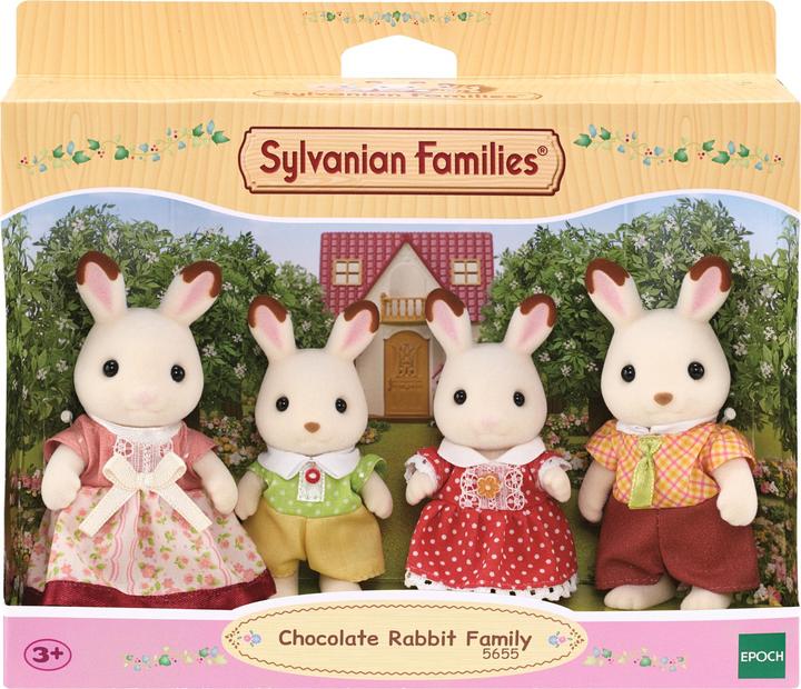 Actual product image Sylvanian Families Chocolate Bunny Family