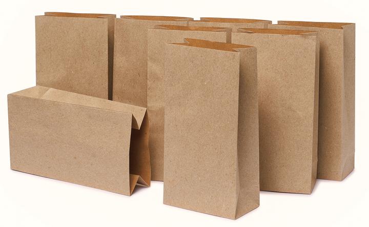 Image du produit VBS Sacs en papier kraft, 8 pièces, env. 17x9x5cm (Papier cadeau, 8 x)