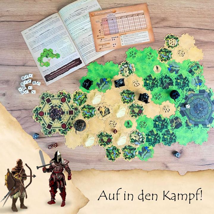 Produktbild Tactical Table War Das strategische Basisbau-Tabletop-Brettspiel aus dem Schwarzwald (Deutsch)