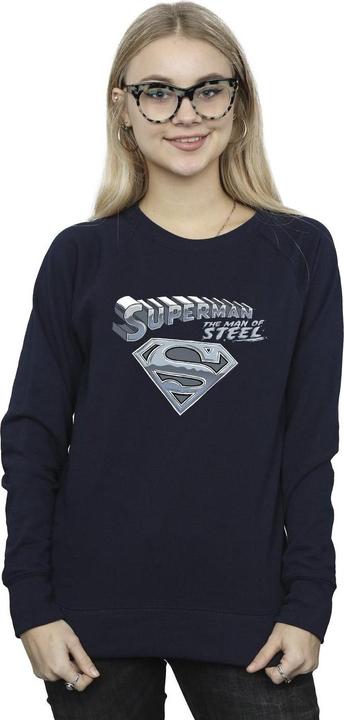 Image du produit - Sweat SUPERMAN THE MAN OF STEEL - Femme (XL)