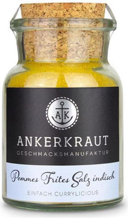 Produktbild Ankerkraut Gewürze Gewürz Pommes Frites Salz Indisch 125 g (125 g)