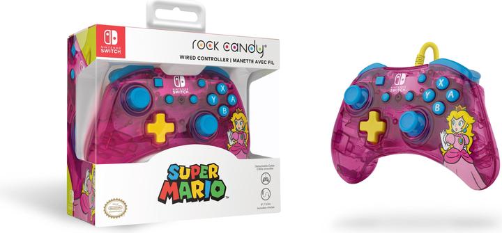Actual product image PDP Rock Candy - Peach (Switch Lite, Switch OLED, Switch)