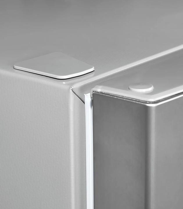 Produktbild Exquisit GS231-NF-H-010D inoxlook, Gefrierschrank (Standgerät) (Freistehend, 161 l)